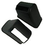 1968-72 A BODY STANDARD SEAT BELT RETRACTOR COVERS PAIR